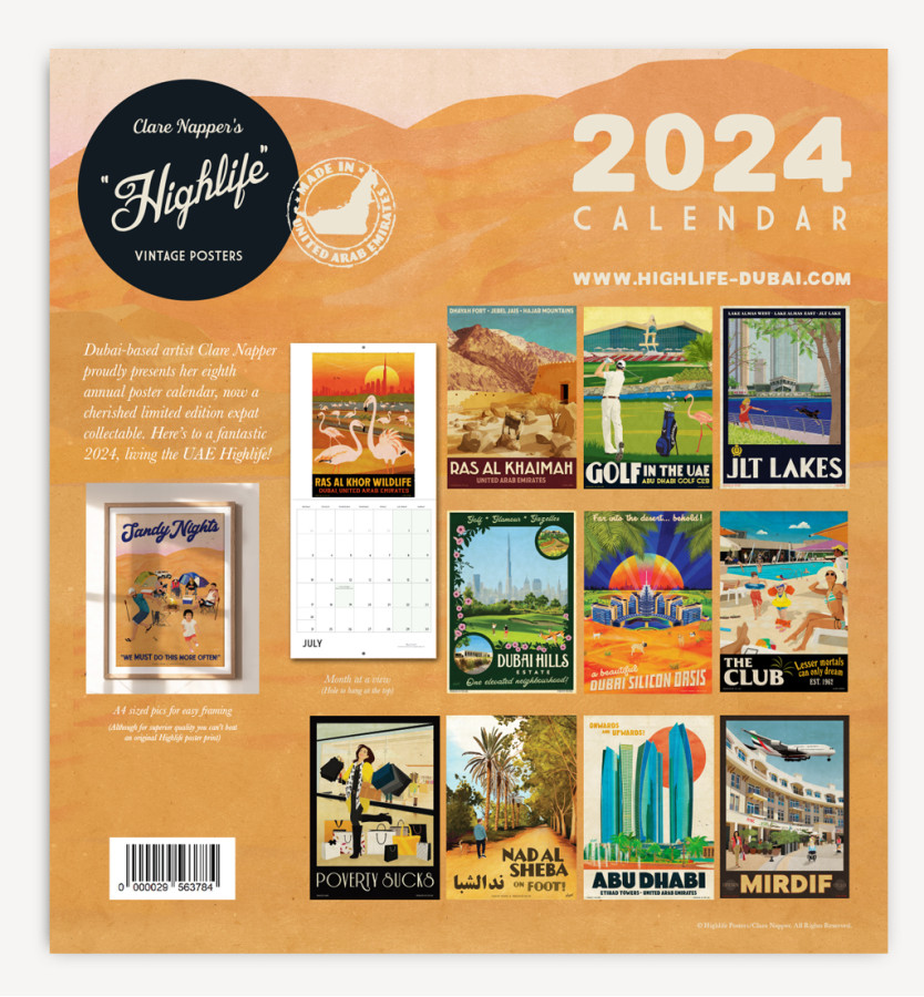 2024 Wall Hanging Calendar